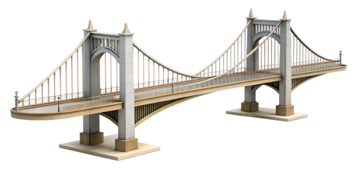 suspension bridge in hong kong