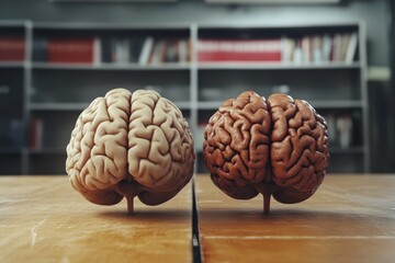 Understanding the differences between healthy and unhealthy brain conditions in a laboratory setting