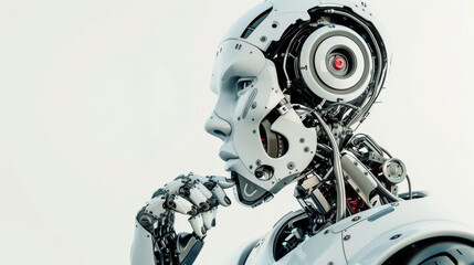 ai robot thinking