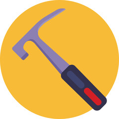 Pick Mattock – A hand tool with a pointed pick on one side and a flat adze on the other, used for breaking rocks and digging in geological fieldwork.