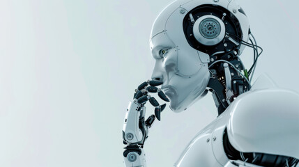 ai robot thinking