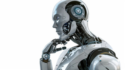 ai robot thinking