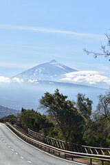 road in mountains