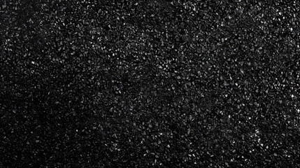 grainy black surface