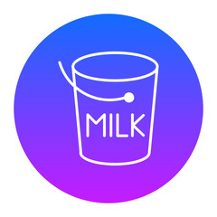 Milk Bucket Icon