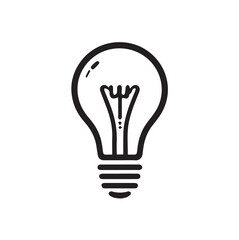 light bulb vector illustration