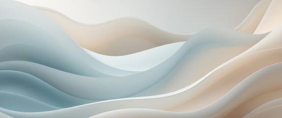 Fototapeta premium An abstract background featuring smooth flowing gradients
