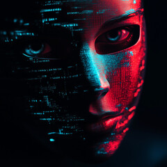 Hacking and Cyber Threats Concept