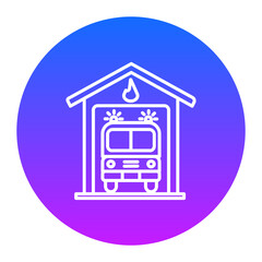 Firefighter Garage Icon