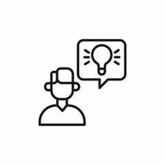 innovative idea icon sign vector