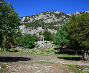 Termessos Ancient City in Antalya, Turkey
