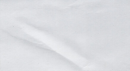 Obraz premium White wrinkled paper texture background