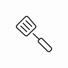 cooking spatula icon sign vector