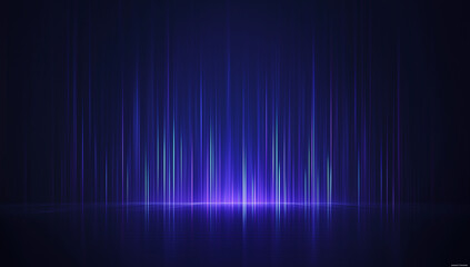 Abstract scene with blue lines on dark background with lighting effect, Stock market increasing, Vector illustration, Creative modern background