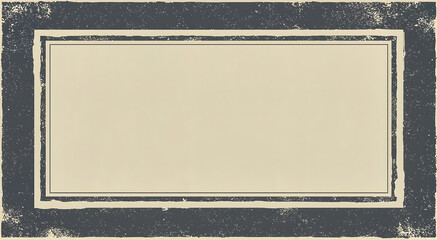 Fototapeta premium Vintage distressed frame with empty space
