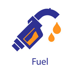 Fuel – Nozzle Representing Gasoline and Energy Sources