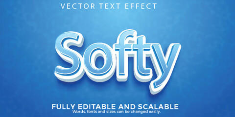 3D editable text