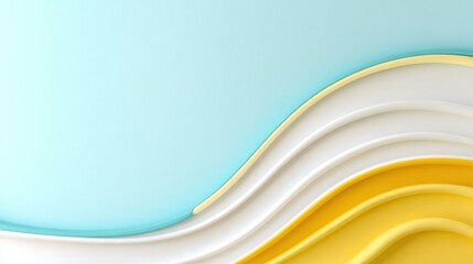 Obraz premium Abstract waves background, for presentation, banner, or creative projects. Pastel colors