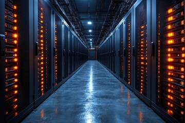 Exploring a Server Room's Data Center Infrastructure