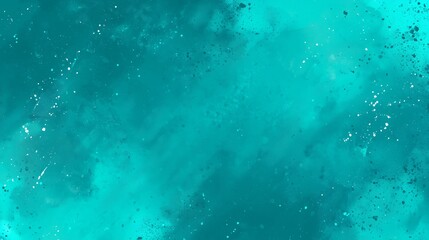 Obraz premium A vibrant turquoise texture swirls across the canvas. Smooth teal patterns shimmer, while dynamic aqua splashes, elegant and modern background banner design.