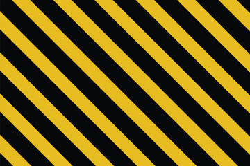 warning striped rectangular background, yellow and black stripes on the diagonal, a warning to be careful - the potential danger. Danger area mark, line danger stripe. Design eps 10