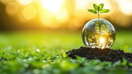 New Life Sprouting:  Earth's Renewal & Growth