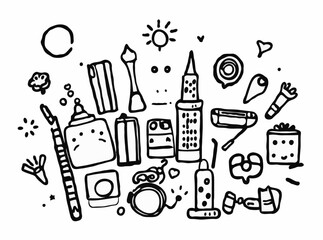 Hand-Drawn Doodle Vector Illustration