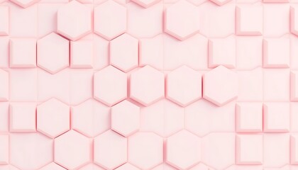 A vibrant, modern, and minimalist design featuring a complex arrangement of stacked, soft-edged cubes in pastel pink and lavender shades. perfect for UI/UX design, branding, and social media templates