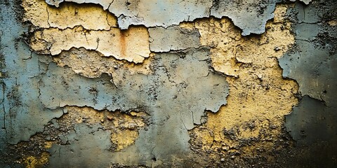 Obraz premium Peeling Paint on Old Wall (1)