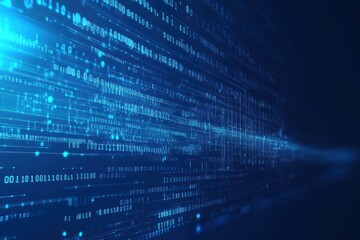 Obraz premium AI Concept Illustration on a Futuristic Background