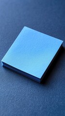 Stack Blue Papers, Texture, Close-Up, Smooth, Neat,  Organized, Minimalist, Office Supplies, Design