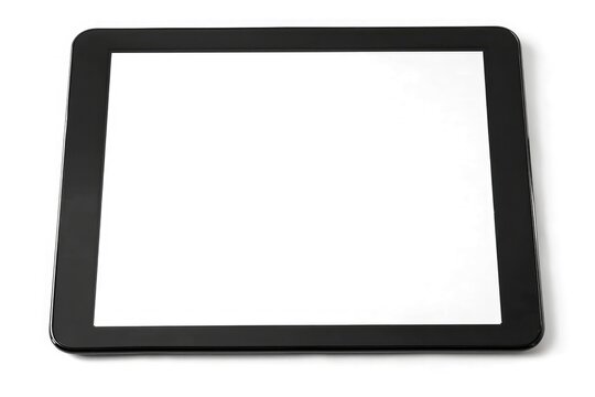 black frame on white background