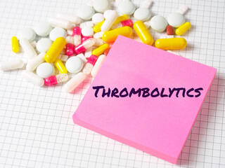 Thrombolytics text medical drugs for treatment and prevention