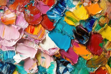Fototapeta premium Abstract colorful background abstract palette colors.