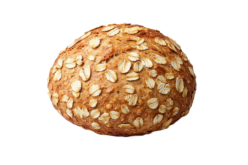 Freshly baked oat bread from a local bakery