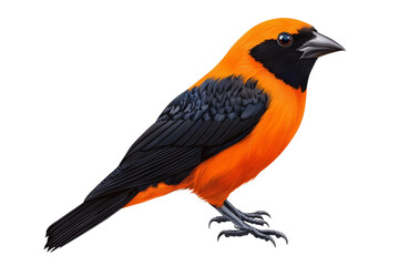 Colorful bird perched on a branch in nature