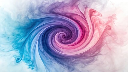 Obraz premium Ethereal Swirl of Purple and Blue Pastel Hues in an Abstract Dreamy Motion Canvas Artwork Wallpaper Background