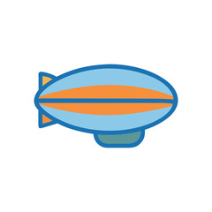  Charming Zeppelin Icon for Scenic Flights © Sharuzzaman