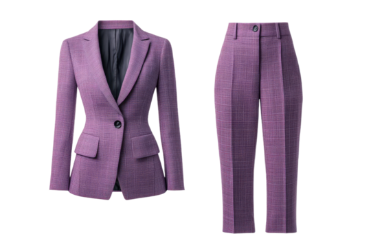 Purple suit design for professionals