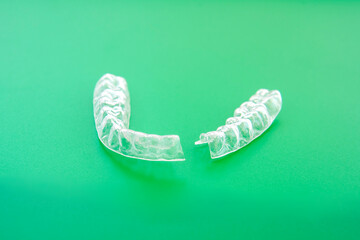 broken clear denture corrective treatment
