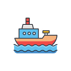  Creative Tugboat Icon for Coastal Services