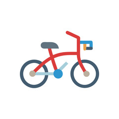 Fototapeta premium Creative Tricycle Icon for Fun Rides