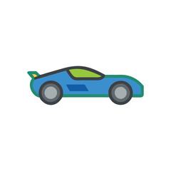  Dynamic Sports Car Icon for Fast Travel
