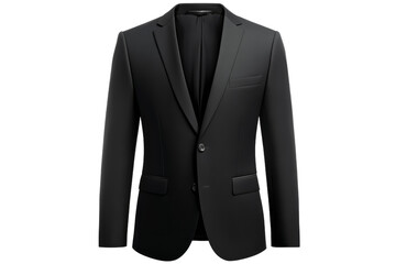 Elegant black blazer suitable for formal occasions