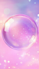 ふんわりキラキラシャボン玉