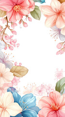 フローラルフレーム