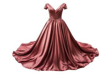 Obraz premium Elegant satin gown perfect for formal occasions