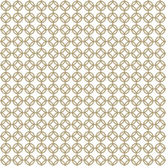 Fototapeta premium Seamless pattern abstract geometric luxury modern style of golden lines and circle. Vector ornamental Illustration