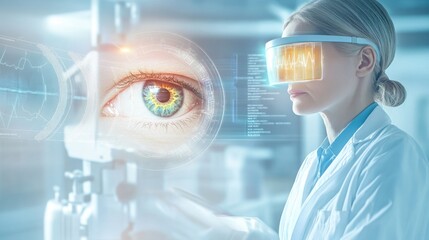 Innovative ai technology enhancing ophthalmology practices for eye treatment and diagnosis
