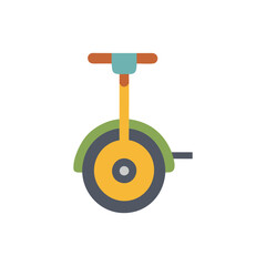  Versatile One-Wheel Scooter Graphic for Branding